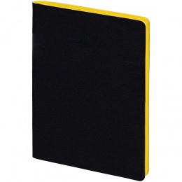 Slip diary, undated, black and yellow