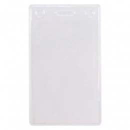 Lucent badge pocket, vertical