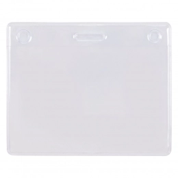 Lucent badge pocket, horizontal