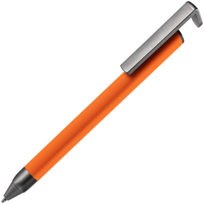 
                                                Ballpoint pen Standic with phone stand, orange.
                                                