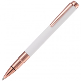 Ballpoint pen Kugel Rosegold, white