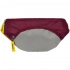 Children's waist bag Kiddo, burgundy with gray.