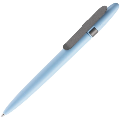 
                                                Ballpoint pen Prodir DS5 TSM Metal Clip, blue with gray.
                                                