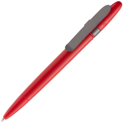 
                                            Ballpoint pen Prodir DS5 TSM Metal Clip, red with gray.
                                            