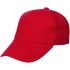 Standard Kids children's baseball cap, red