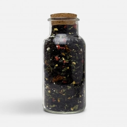 Чай «Сокочай», черный с соком ананаса, клубникой, мятой, медом и лимоном