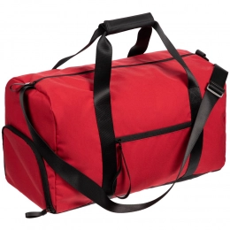 UrbanPulse red travel bag.