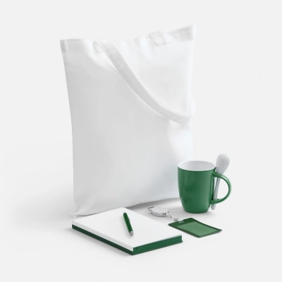 
                                            Welcome Pack set, green with white.
                                            