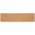 Leather belt label, beige