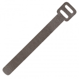 Leather puller Molim, S, gray