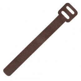 Leather puller Molim, S, brown.