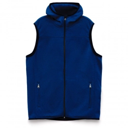 Жилет с капюшоном унисекс Gotland, синий