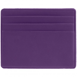 Devon card case, purple.