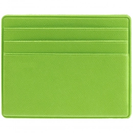 Devon card case, green