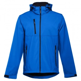 Softshell men's Zagreb jacket, bright blue