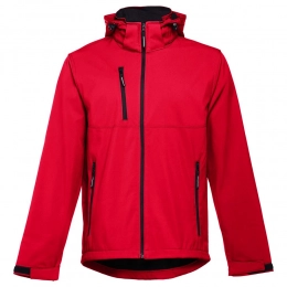 Softshell men's Zagreb jacket, red