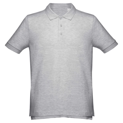 
                                                Adam men's polo shirt, grey melange
                                                