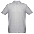 Adam men's polo shirt, grey melange