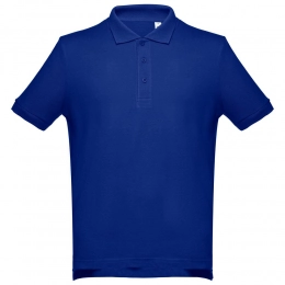 Adam men's polo shirt, bright blue