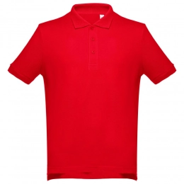 Adam men's polo shirt, red