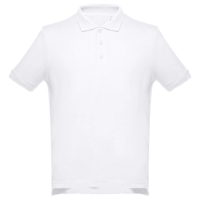 
                                                Adam men's polo shirt, white
                                                