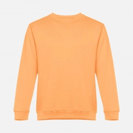 Unisex Delta light orange sweatshirt.
