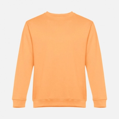 
                                                Unisex Delta light orange sweatshirt.
                                                