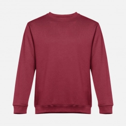 Unisex Delta burgundy sweatshirt.
