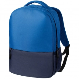 Twindale backpack, bright blue with dark blue.
