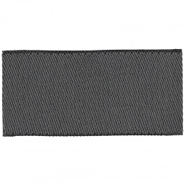 Лейбл тканевый Epsilon, XXS, темно-серый