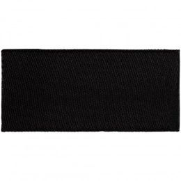 Epsilon fabric label, XXS, black.