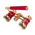 Theater binoculars-lorgnette Broadway 325E, red.