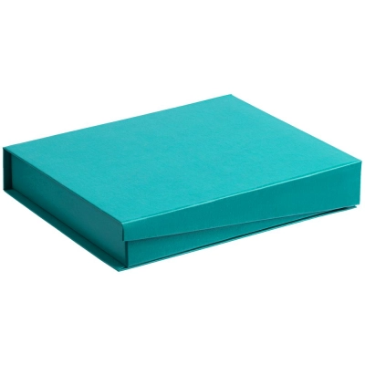 
                                            Duo box for a diary and pen, turquoise
                                            