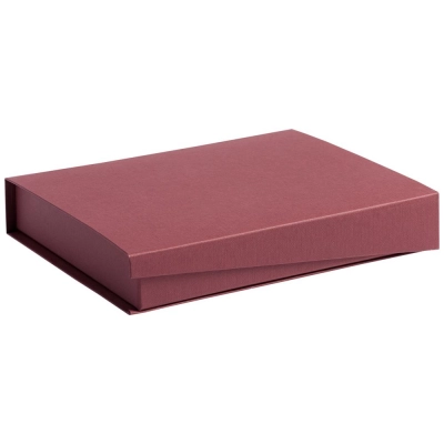 
                                            Duo box for a diary and pen, burgundy
                                            