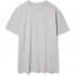 Streetwise unisex grey melange t-shirt.