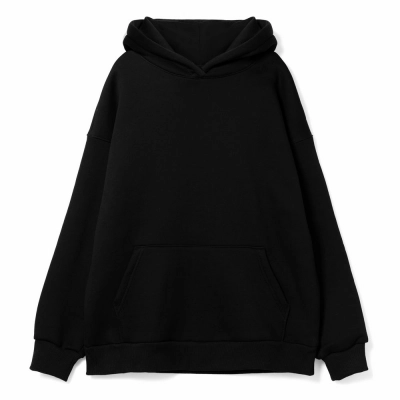 
                                                Go Easy Unisex Oversized Hoodie, Black
                                                