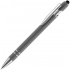 Pointer Soft Touch ballpoint pen with stylus, grey