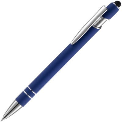 
                                                Pointer Soft Touch ballpoint pen with stylus, dark blue
                                                