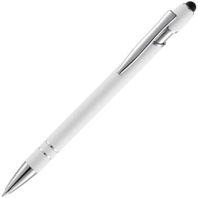 
                                                Pointer Soft Touch ballpoint pen with stylus, white
                                                