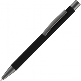 Ballpoint pen Atento Soft Touch, black