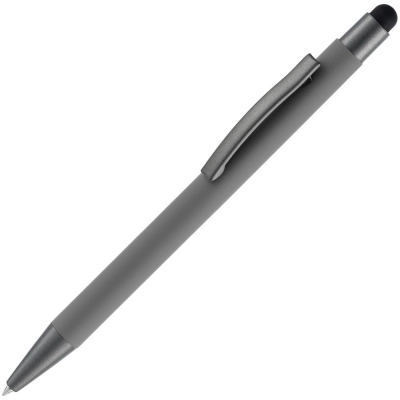 
                                                Ballpoint pen Atento Soft Touch with stylus, grey
                                                