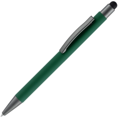 
                                                Ballpoint pen Atento Soft Touch with stylus, green
                                                