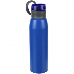 Matte blue Billy Gym water bottle.