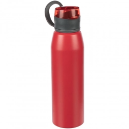 Matte red Billy Gym water bottle.