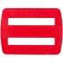 Buckle - Fermo belt regulator, red.