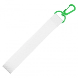 Trinket removal, white with green.