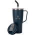 Kasumigaoka thermos cup, dark blue.