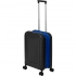Platta suitcase, black with blue.
