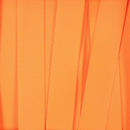 Стропа текстильная Fune 20 S, оранжевый неон, 10 см