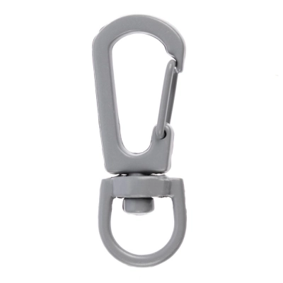 
                                                Snap Hook carabiner, S, gray
                                                